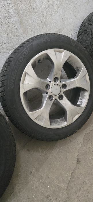 Jante aliaj ușor BMW cu anvelope iarnă Hankook 225/50 R17 98H XL