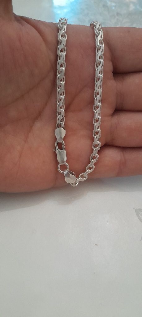 Тросс серебро 925 проба