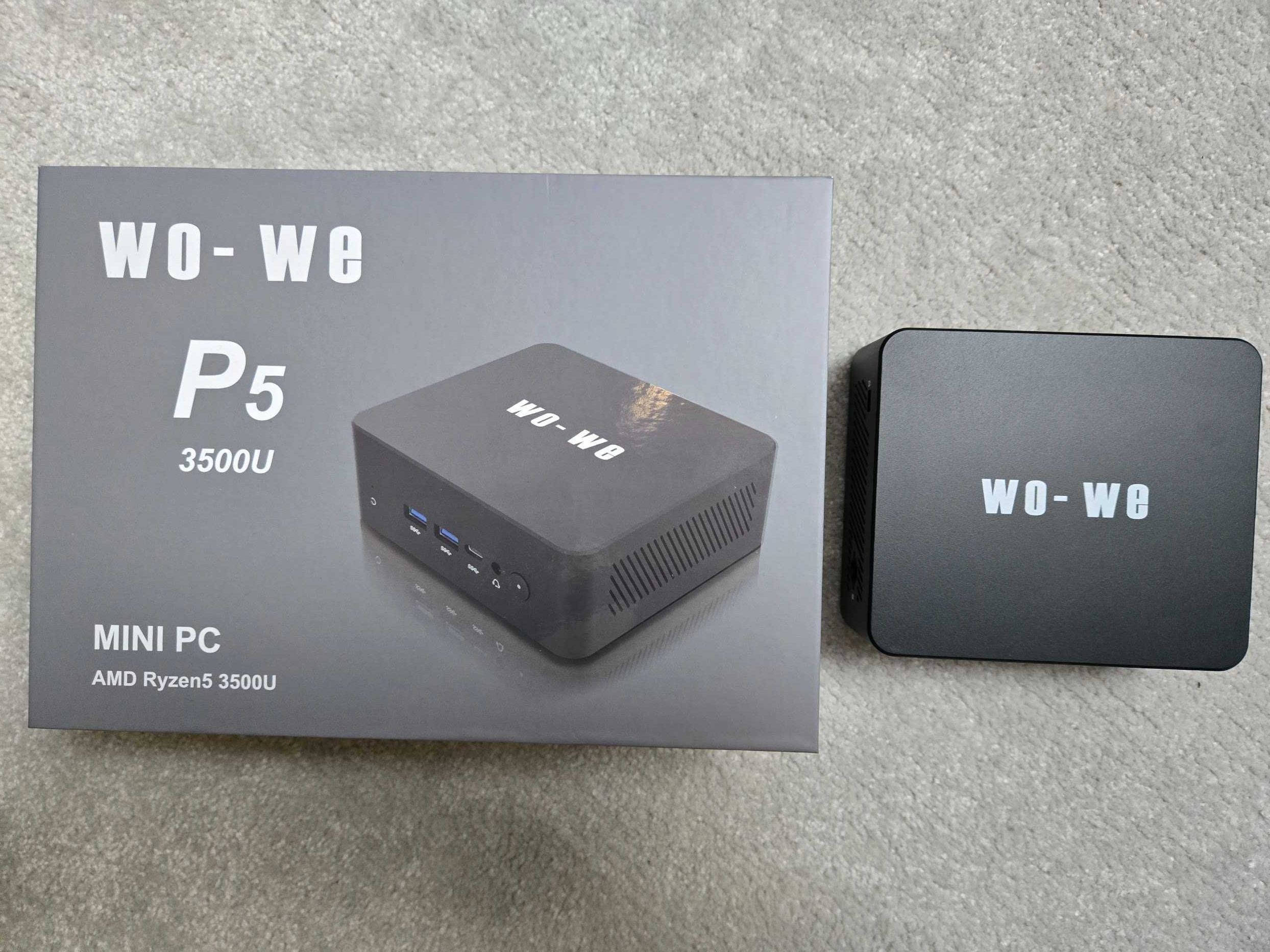WO‑WE P5 Windows Mini PC с AMD Ryzen 5