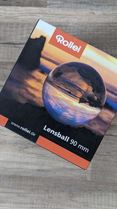 Sfera de sticla Rollei 90 mm -  pentru fotografie, iluzii optice