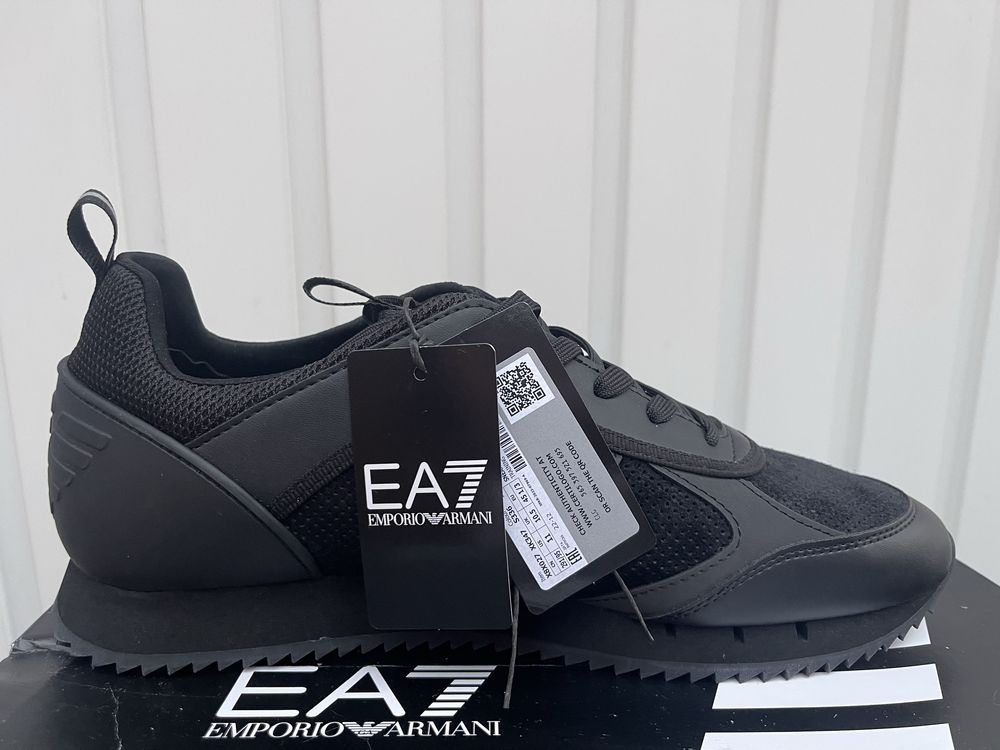 Adidasi Emporio Armani originali noi piele pantofi sport tenisi
