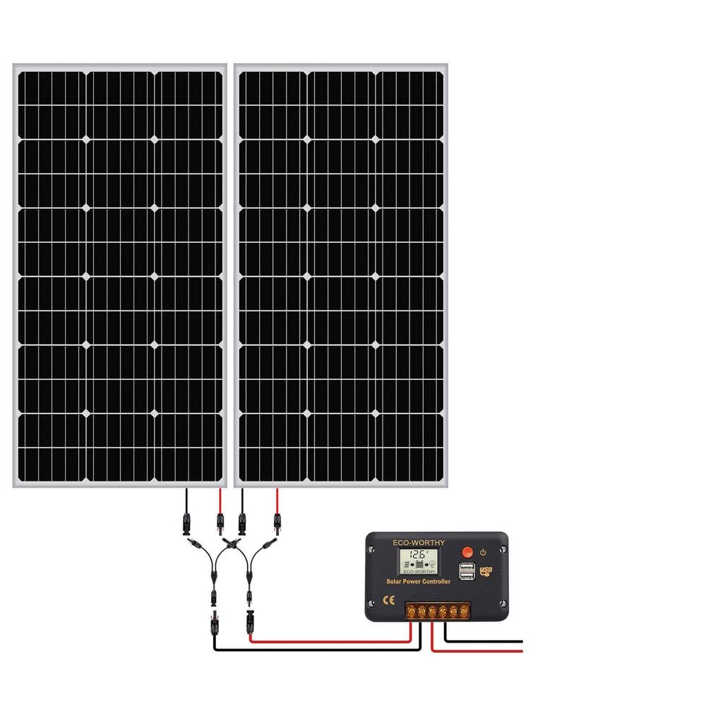 Kit Complet Curent Panou Solar 440W+controler Ofer Montaj Contra Cost