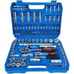 Set Chei Tubulare si Biti 108 Piese Cr-V, Cutie Reparatii Auto