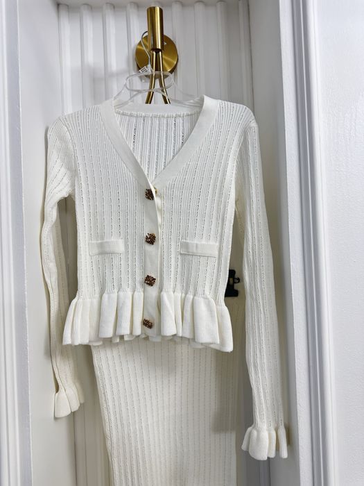 Compleu cu nasturi bijuterie