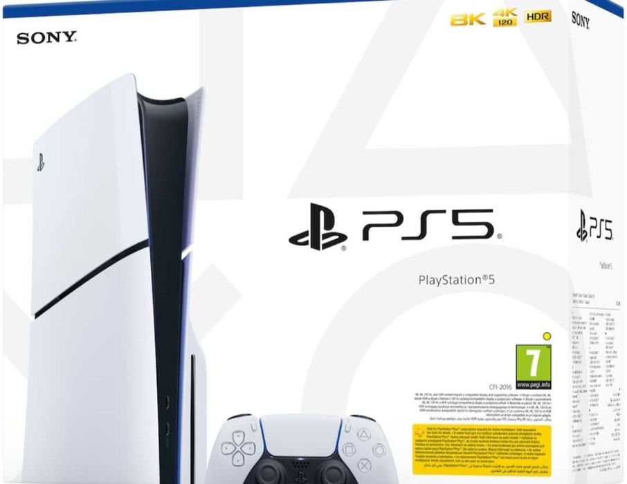 Конзола PlayStation 5 (PS5) Slim, D-Chassis