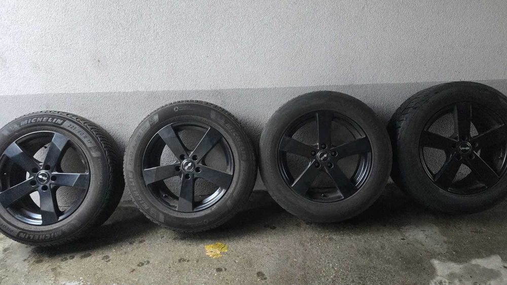 Set Jante Auto BROCK  R17 cu anvelope
