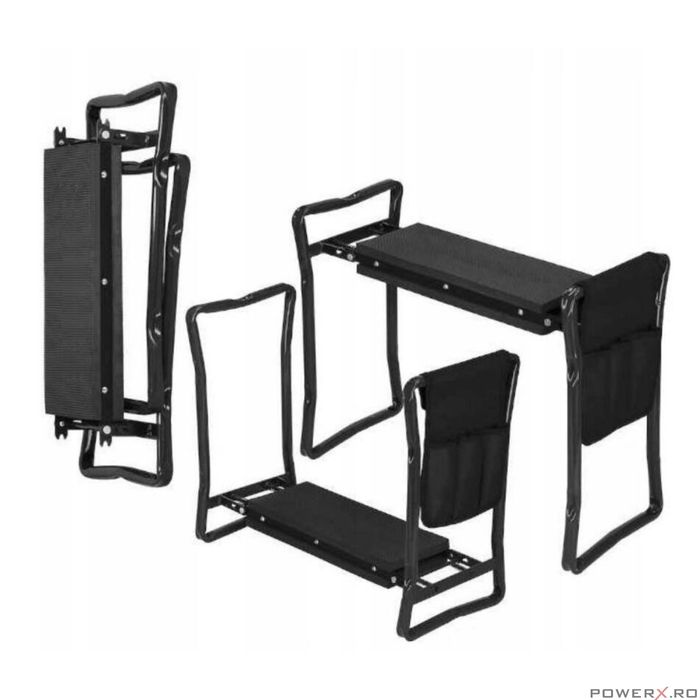 Scaun pliabil pentru atelier, 59 x 27, 5 x 49 cm, Kraft