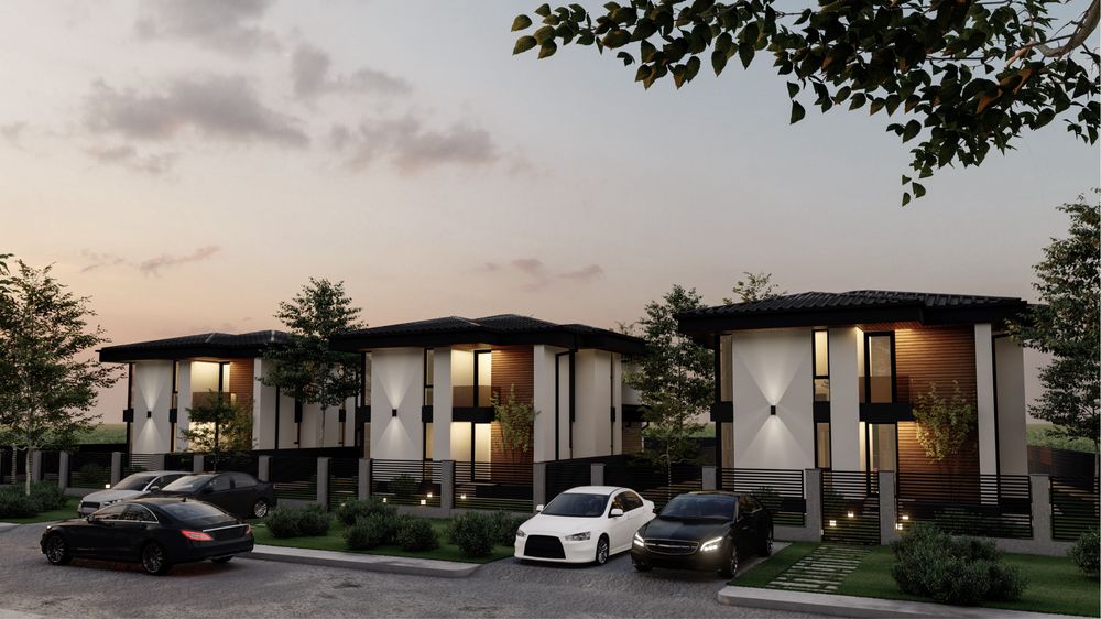 Casa Bucium Visan, 650mp teren, vedere panoramica asupra orasului