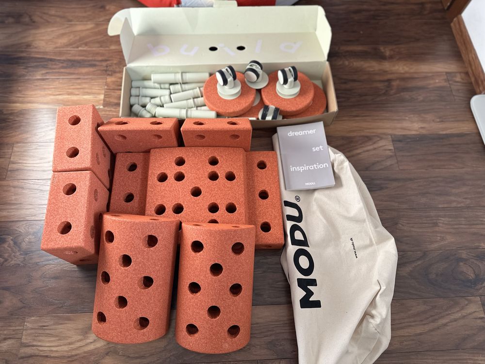 Modu Дания комплект за активна игра с блокчета от 0 до 6г.