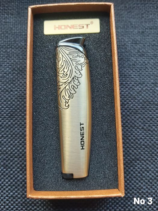 Луксозна запалка HONEST с подаръчна кутия 5 цвята