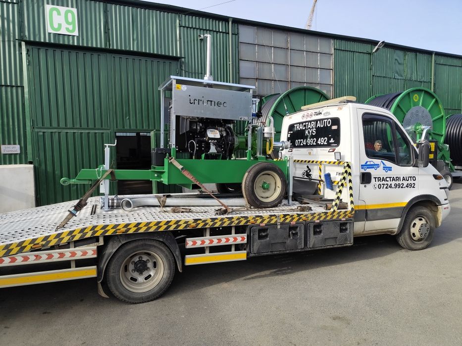 Tractări auto NON - STOP / platforma auto/ transport utilaje