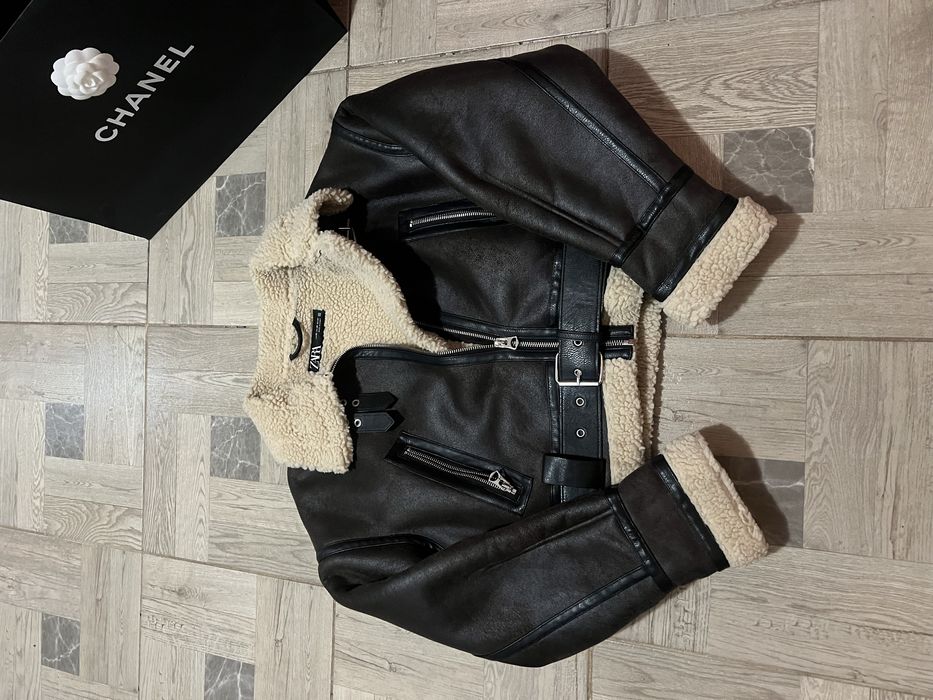 Zara geacă tip cojoc