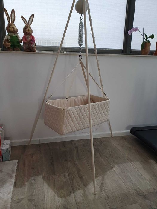 Pachet MOONBOON – Leagăn + baldachin motorizat cu trepied