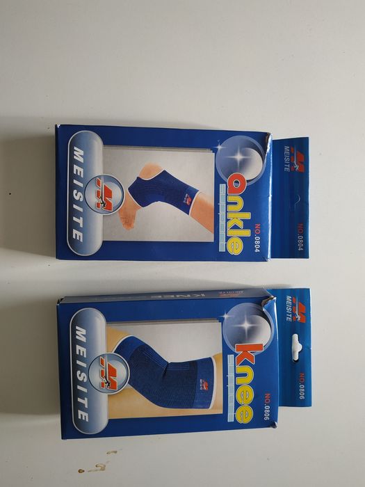 Orteza pentru glezna, orteza pentru genunchi Meisite, albastru