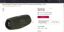 JBL Charge 5 verde Full Box, Garantie Altex 10.2026