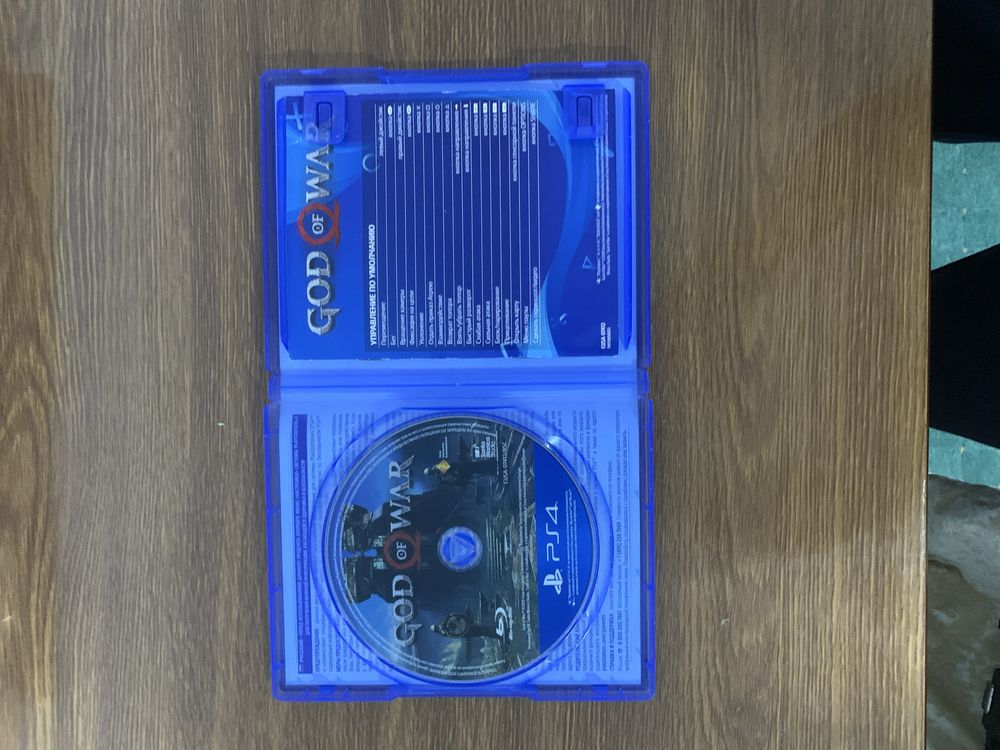 God of war  новый диск на пс 4
