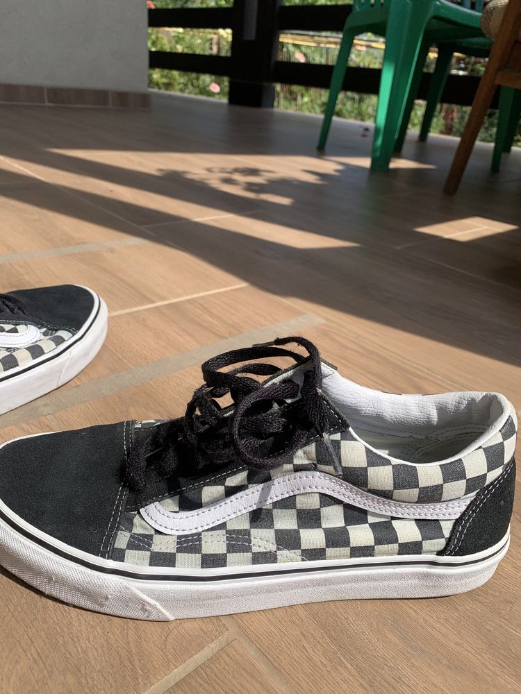 Vans old skool checkers marimea 42.5