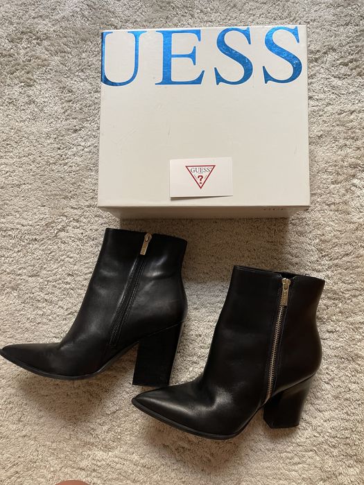 Guess Jeans - Cizme de piele
