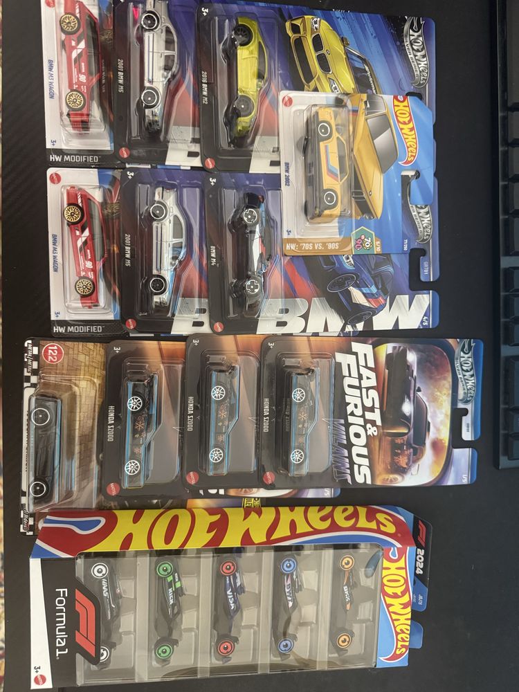 Machete Hot Wheels BMW / Formula 1 / Honda