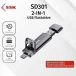 SSD 1TB Ultra Portabil Type-C pt iPhone 15/16, Android, PC (SSK SD301)