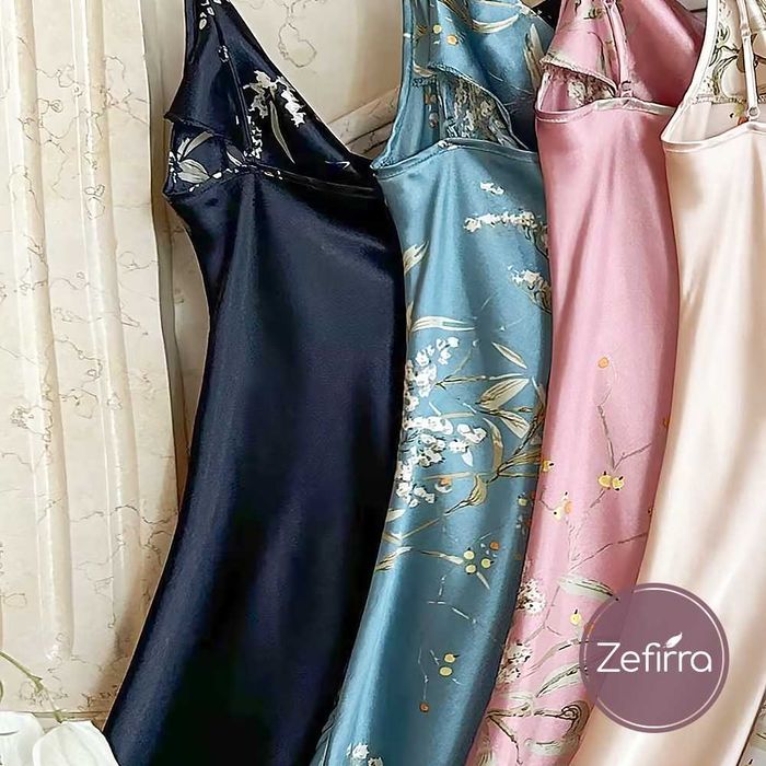 Дамска сатенена нощничка Zefirra Aglaya в 5 цвята
