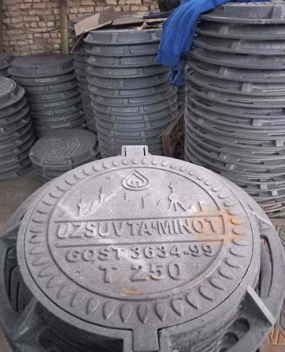 Люк чугунный, Колодец Люк, Kalodes luk, Kalodes qopqo