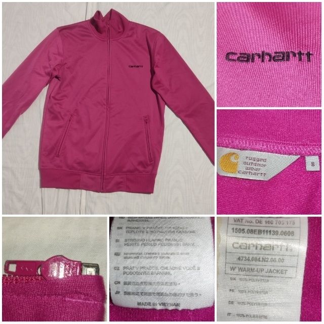 Bluza Carhartt W'warmup Jacket mărimea S dama fete fermoar sport