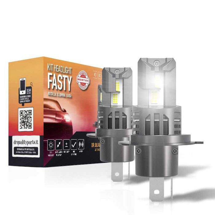 Лед крушки H4/Х4, DR. QUALITY PARTS серия FASTY