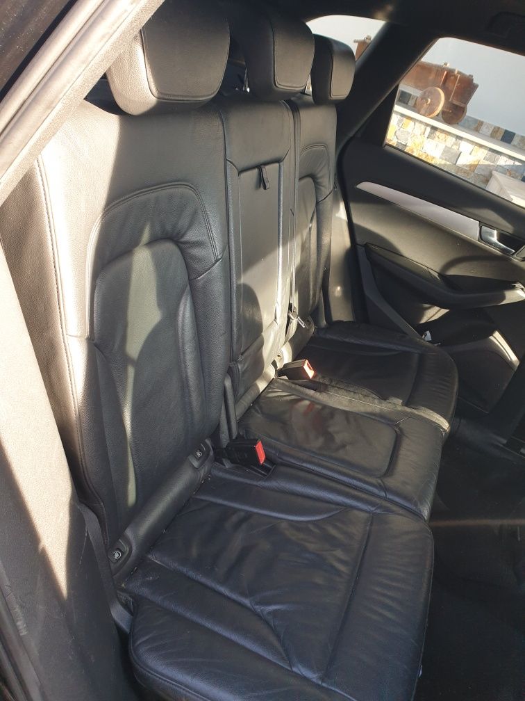 Interior scaune si bancheta piele neagra Audi Q5 s line de fabrica