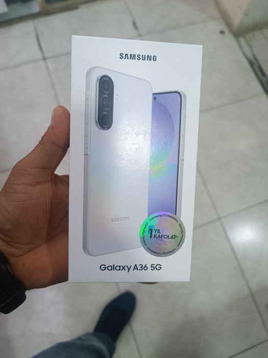 Samsung A36 8/128 novey ochilmagan upakofka