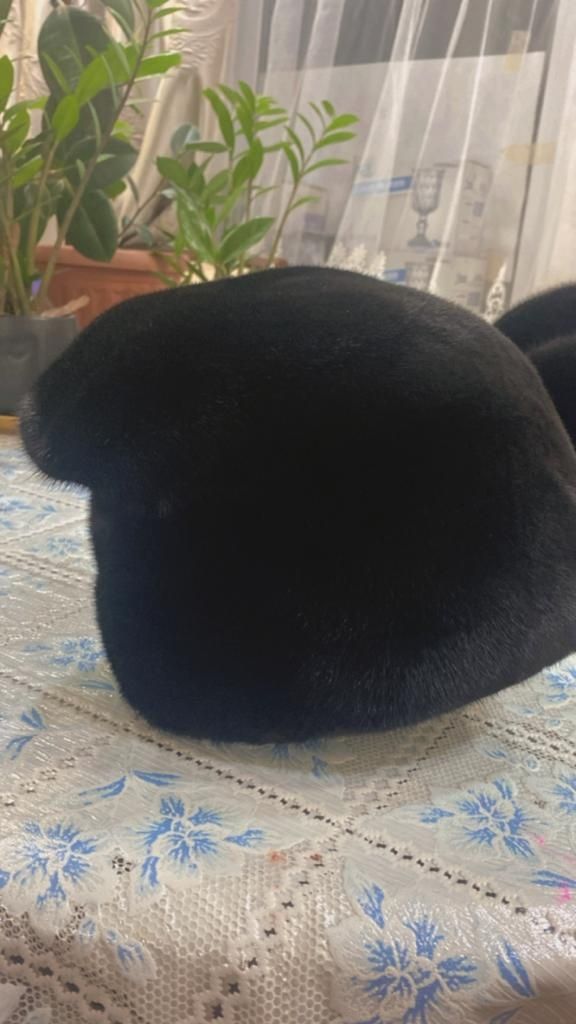 Шапка норковая стриженая