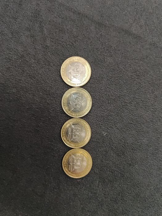 Монеты 100 тенге 30 лет независимости