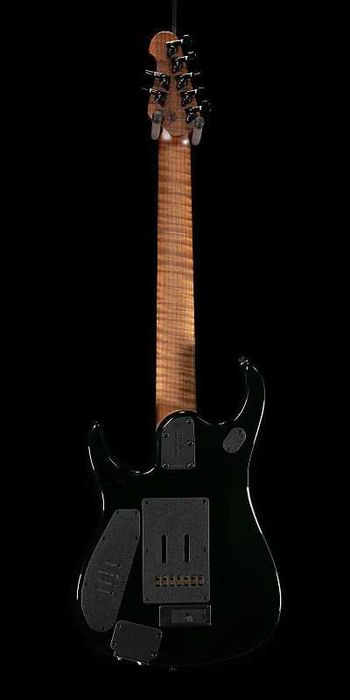 Ernie Ball Music Man JP15 Green Tiger eye Quilt!