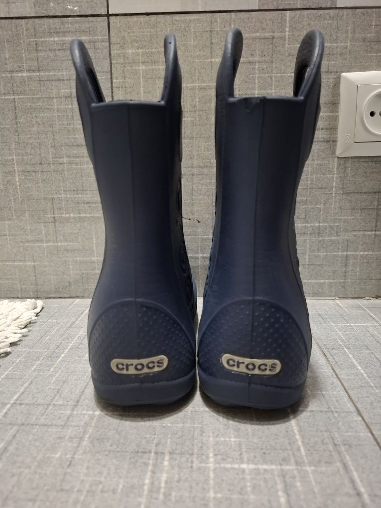 Сапоги дождевики оригинальные Crocks. Размер С13
