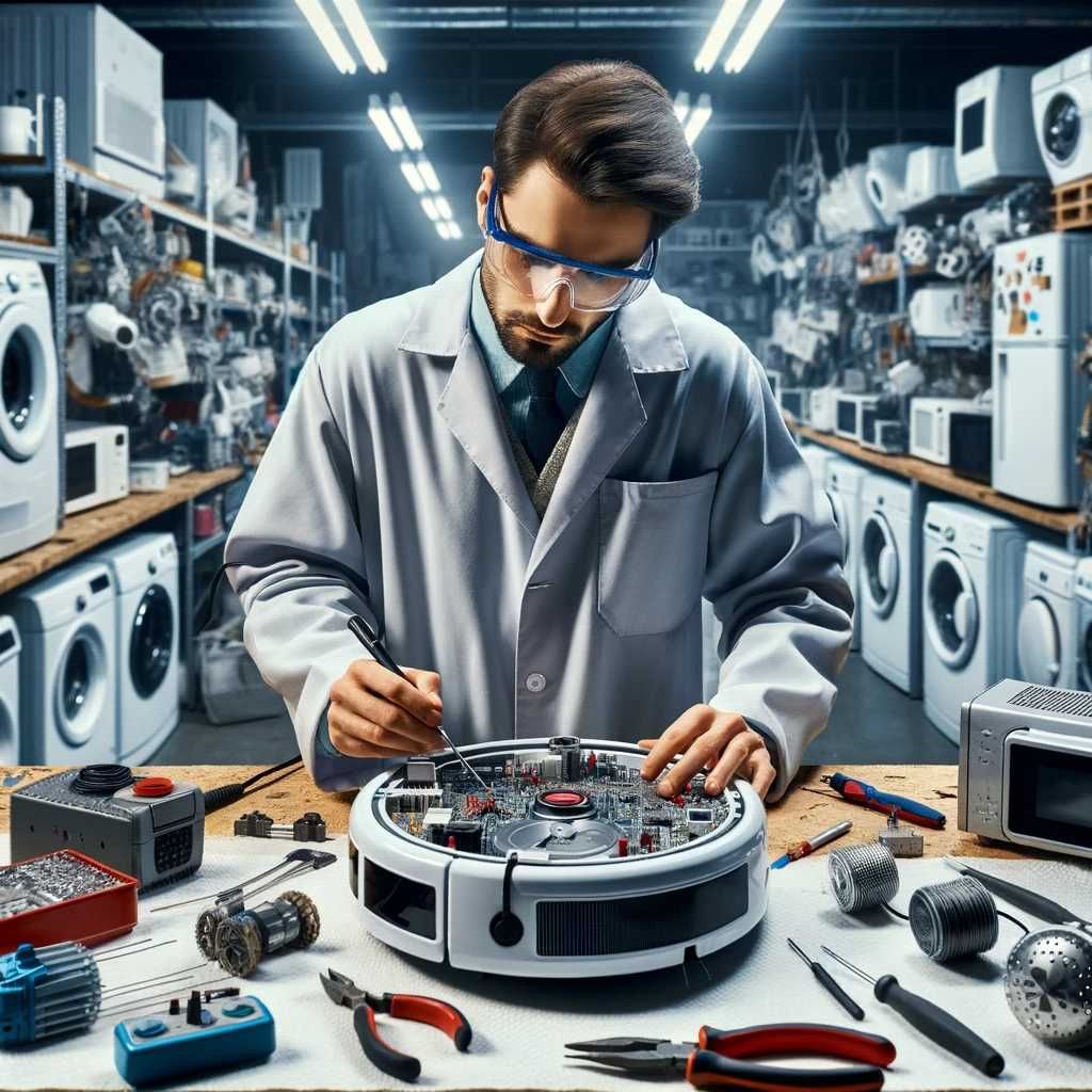 Ремонт пылесосов и роботов пылесосов
