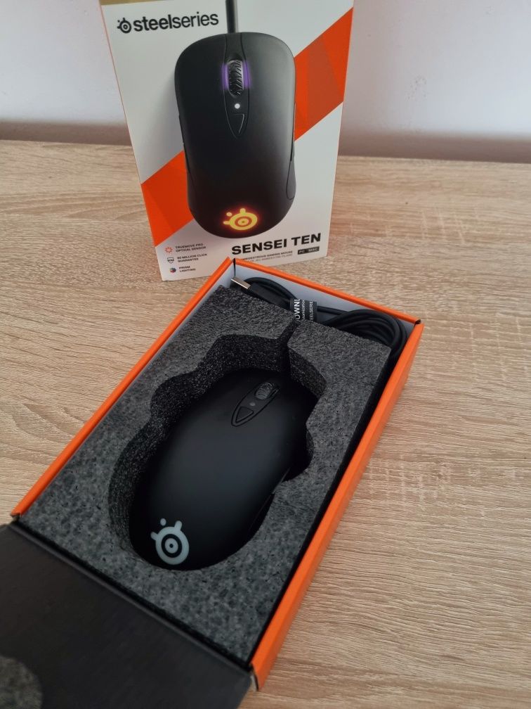 Mouse gaming SteelSeries Sensei Ten, Negru