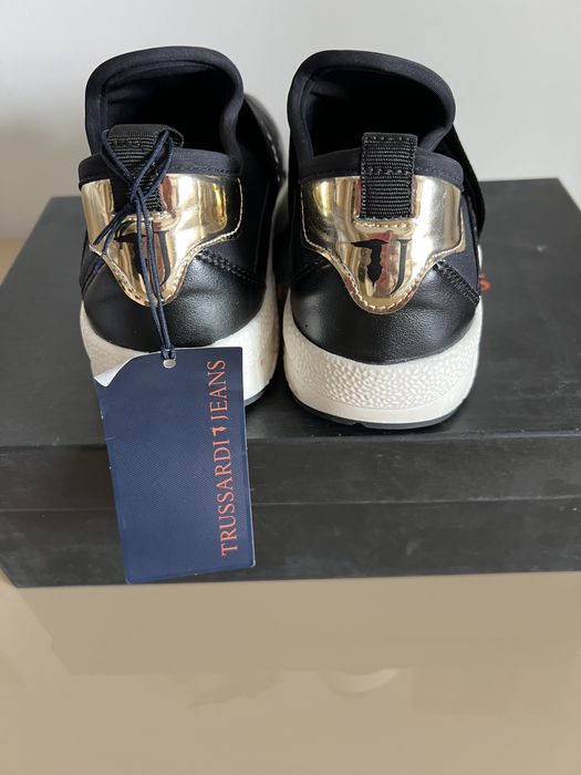 Vand pantofi sport negri TRUSSARDI , 36