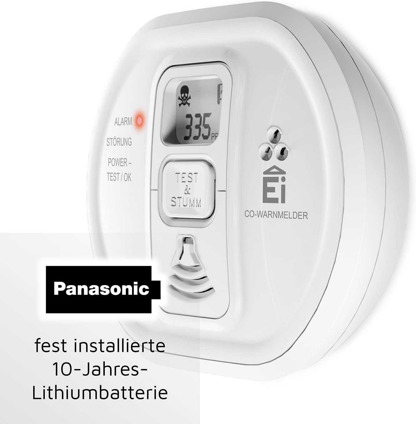 Alarmă de monoxid de carbon Ei Electronics Ei208D