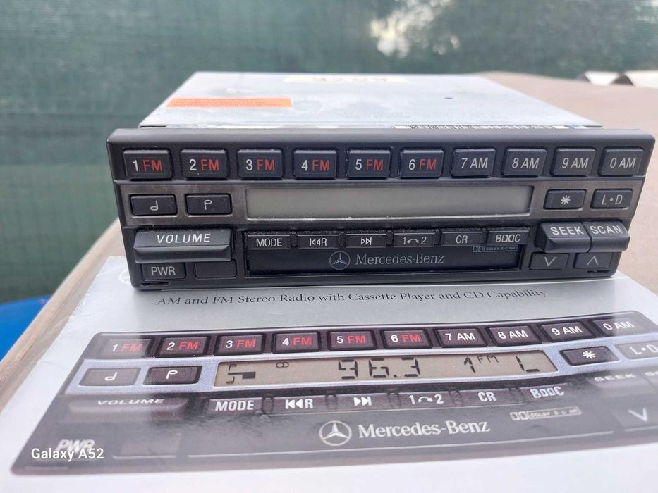 Radio Becker Grand Prix BE 1342 - DECK ptr Mercedes , Porsche