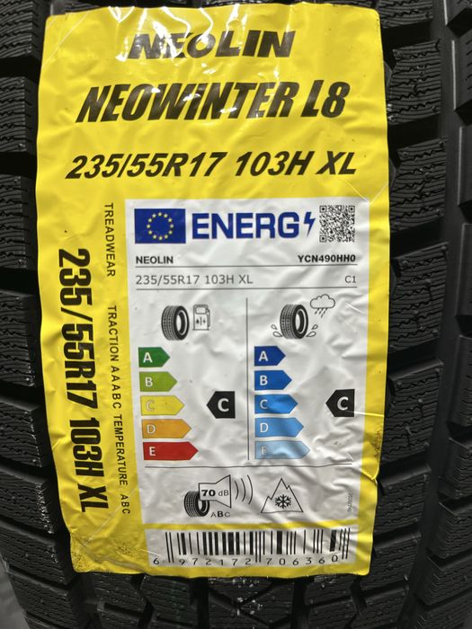 Нови зимни гуми NEOLIN L8 235/55R17 103H XL НОВ DOT БОРД 2355517