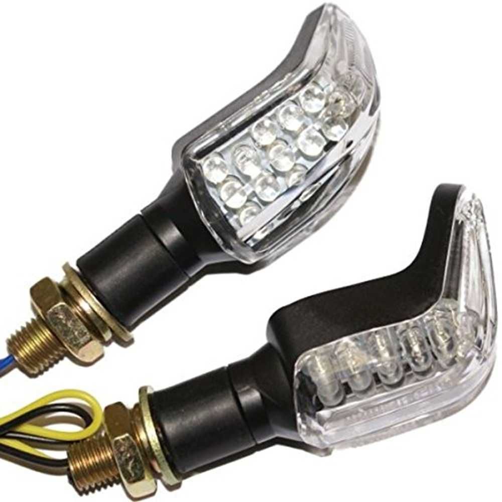 Диодни 13 LED мигачи за Мотор, Скутер, Мотопед, АТВ. - 2 броя.