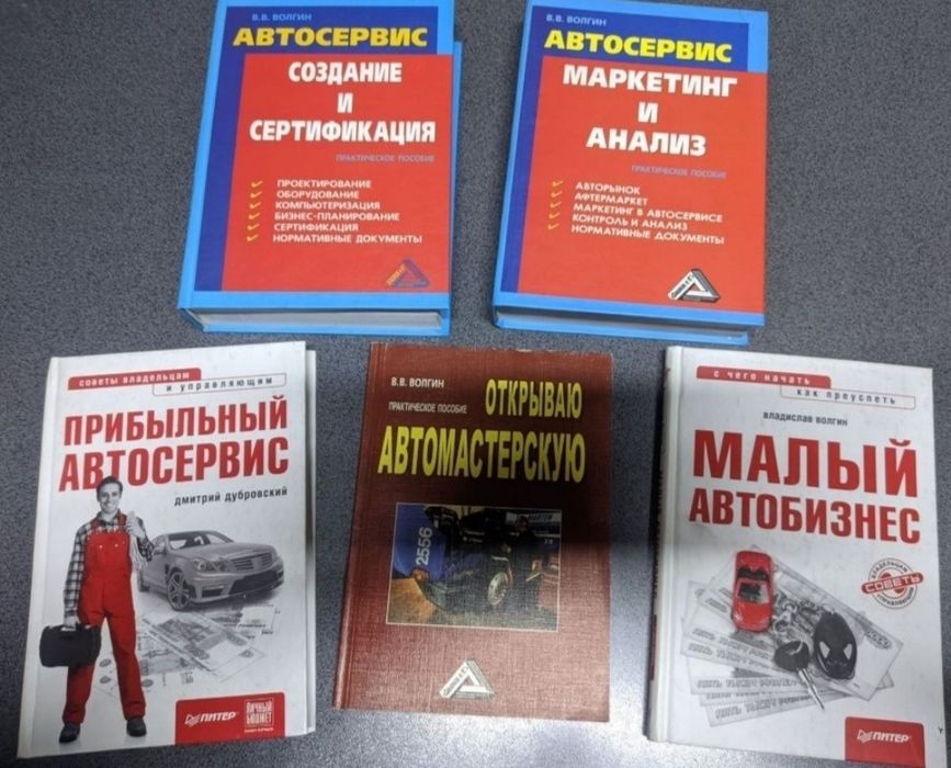 Волгин В.В. Автосервис малый автобизнес маркетинг и анализ