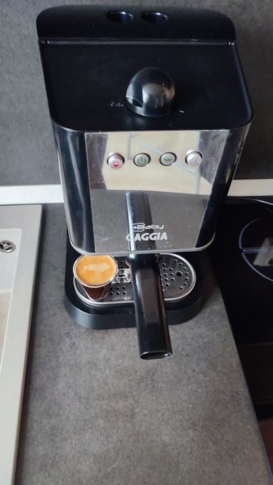 290лв. Кафемашина Gaggia Baby New Baby06 1300w месингова глава и ръкох