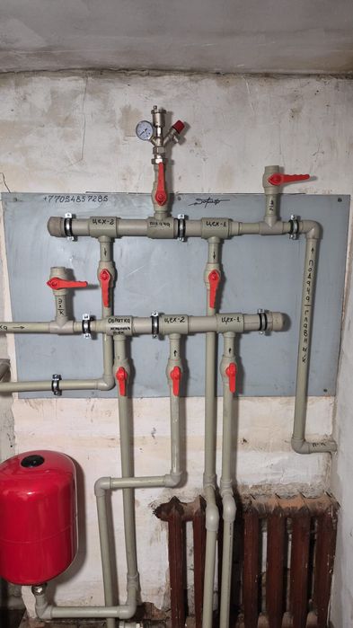 полный комплекс профессиональных работ по отоплению и газовому оборудо