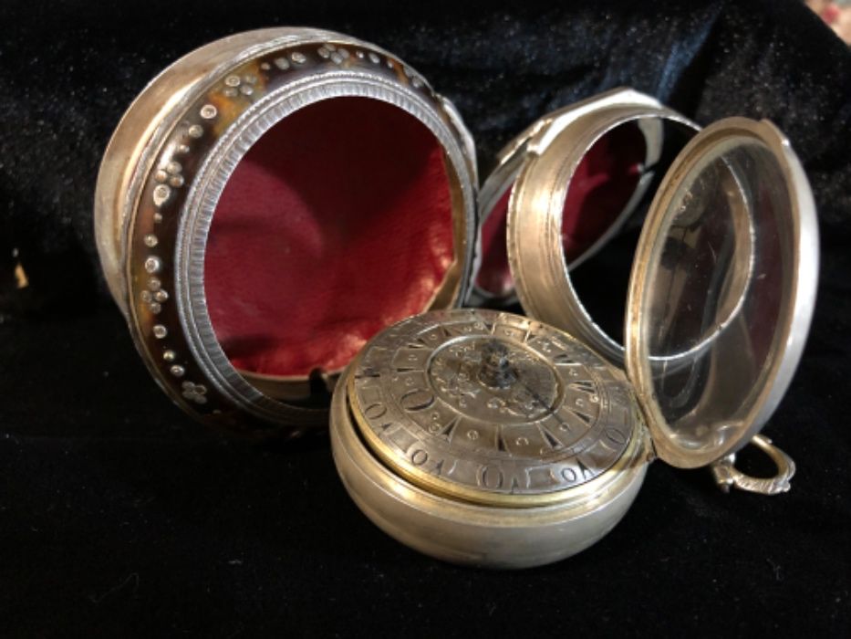 Джобен часовник на големия майстор William Clarke от 1700 г.