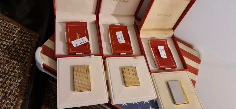 Brichete ST DUPONT Ligne 2 / 1 Gold Plated 20 microni - NOU Sigilate