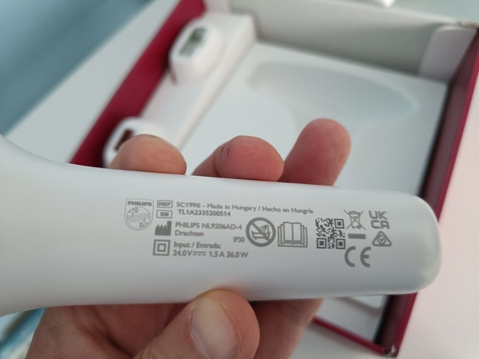 Epilator IPL Philips SC 1998 - trei capete, prod