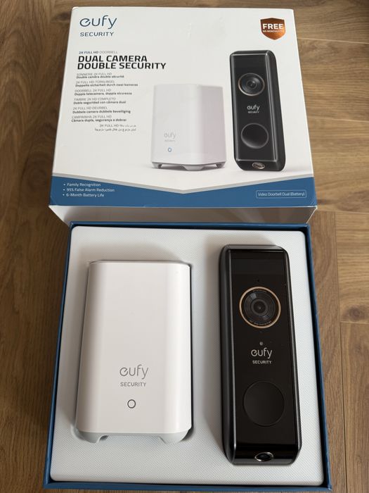Eufy 2K Dual Camera Doorbell – nou, nefolosit