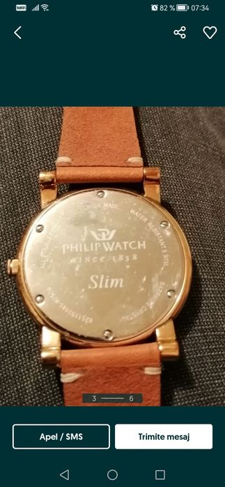 Philip watch slim