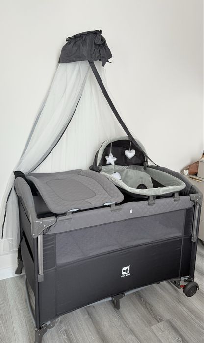 Манеж, детская кровать, люлька, 3в1